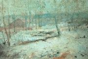 John Henry Twachtman, Snow Scene